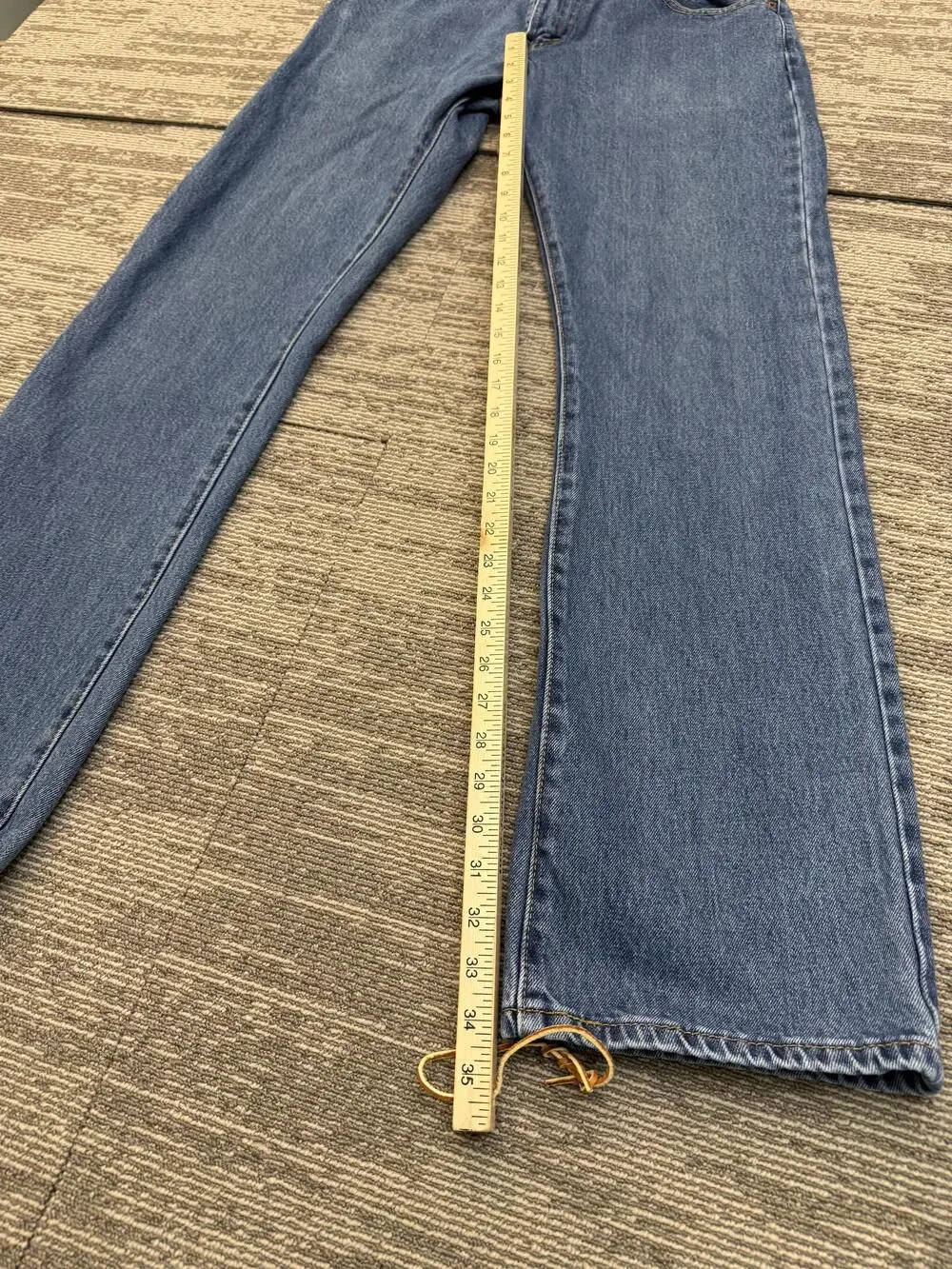 Levis 517 Jeans Mens 34x34 Blue Denim Bootcut Classic Fit Vintage Style 517 Tag